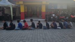 11 Remaja Diduga Terlibat Genk Motor Diamankan Polisi