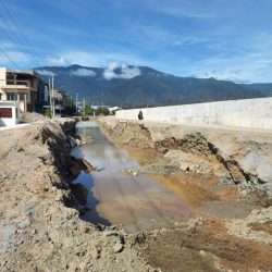 Tampak Galian Dibekas Jalan Rajamoili yang dikerjakan Subkontraktor ( Foto: Heru)