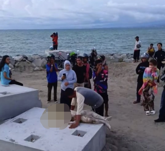 Hendak Mancing, Dua Warga Malah Ketemu Mayat di Pantai Talise