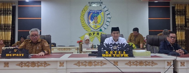 DPRD Donggala Skors Paripurna, OPD Disorot